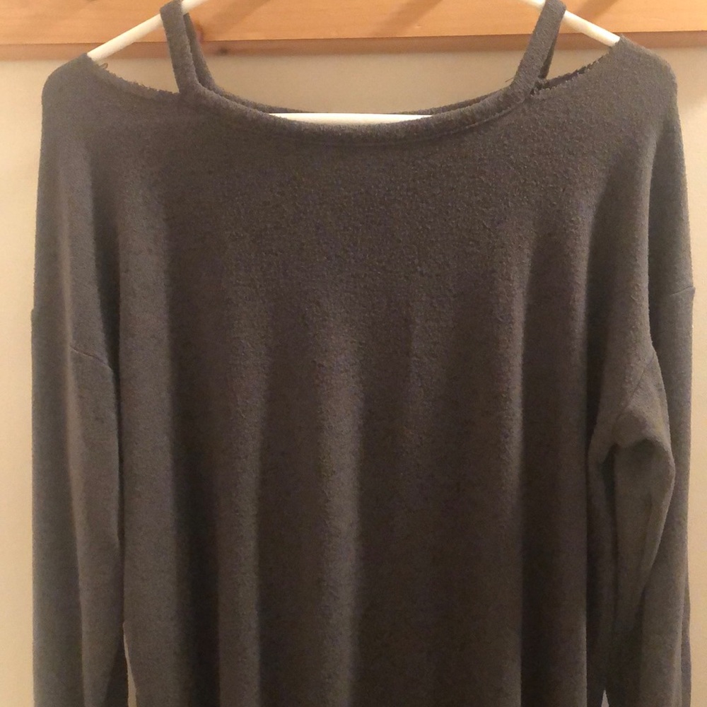 American Eagle soft & sexy plush top, size large